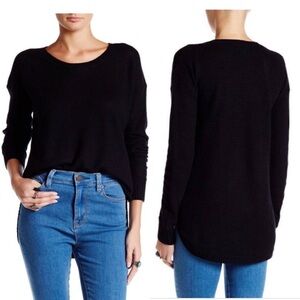 Madewell Black Crew Neck Sweater